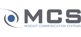 Mideast Communication Systems MCS logo Mideast Communication Systems MCS logo