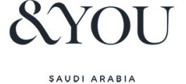 &YOU SAUDI ARABIA logo &YOU SAUDI ARABIA logo